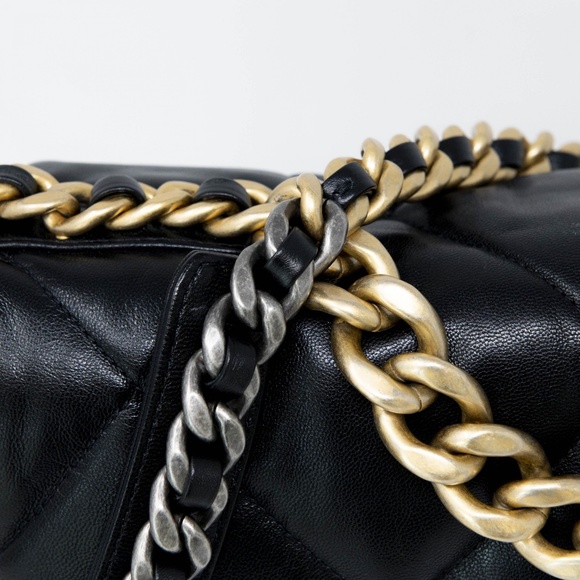 Chanel Large Lambskin 19 Flap Bag - Picture 2 of 16